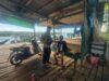 Personel Sat Polairud Polres Ketapang Sambangi Kapal TB Megatama Imbau Tingkatkan Keselamatan Di Perairan