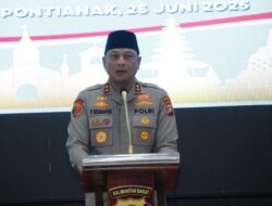 Polda Kalbar Gelar Doa Bersama Lintas Agama Wujud Syukur Peringati Hari Bhayangkara ke-79