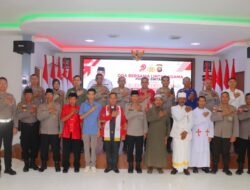 Doa Bersama Lintas Agama Simbol Komitmen Polri Dalam Membangun Sinergitas Lintas Iman