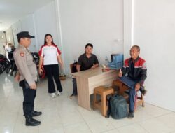 Kapolsek Apresiasi Anggotanya Yang Tetap Bertugas Di Hari Libur Dedikasi Tanpa Batas