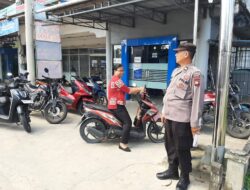 Cegah Kriminalitas Polsek Mandor Sisir Wilayah Rawan Saat Patroli Siang