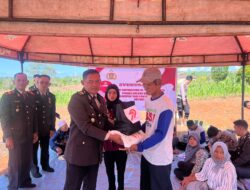 Peringati HUT Bhayangkara Ke-79, Polres Melawi Gelar Syukuran Bersama Kelompok Tani Dan Mahasiswa Melawi