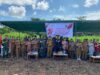 Forkopimcam Menyuke Hadiri Syukuran Hari Bhayangkara Ke-79 Ke Lokasi Demplot Polsek Menyuke