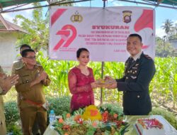 Syukuran Hari Bhayangkara ke-79 Tahun 2025 Meriah Di Deplot Jagung Senakin