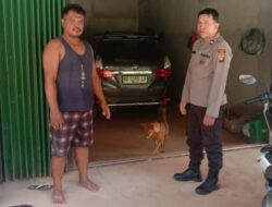 Anggota Polsek Sebangki Gencarkan Patroli Dialogis Wujudkan Kamtibmas Di Tengah Warga