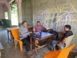 Patroli dialogis Polsek Meranti Dalam Rangka Patroli Rutin Agar Terciptanya Situasi kondusif Dan terkendali 
