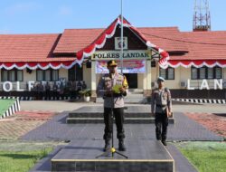 Penuh Sukacita 48 Personel Polres Landak Naik Pangkat Di Momen Bersejarah 1 Juli 2025