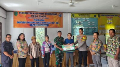 Pastikan Aman Dan Tepat Sasaran Babinsa Koramil 1209–05/Sml Dampingi Penyaluran BLT DD Tahap II