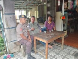 Polisi Sambangi Warga Wujudkan Kedekatan dan Rasa Aman Di Tengah Masyarakat
