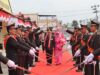 Polres Sintang Lepas Empat Personelnya Dalam Upacara Wisuda Purna Bhakti