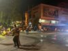 Patroli Enggang Polresta Pontianak Amankan TKP Kebakaran 3 Rumah di Merdeka Barat