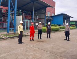 Perkuat Sistem Keamanan Objek Vital, Sat Pamobvit Polres Sanggau Lakukan Sosialisasi PNBP di Beta Gas dan PLTU Sei Batu