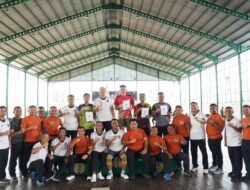 Pangdam XII/Tpr Tutup Turnamen Bola Voli Antar Satuan