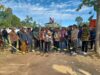 Kapolsek Tumbang Titi Pimpin Pengamanan Kegiatan Gerebek Suro Dan Sedekah Bumi Oleh Paguyuban Ikar Jati