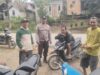 Cuaca Cerah Polsek Air Besar Sambangi Warga Dan Berikan Himbauan Kamtibmas