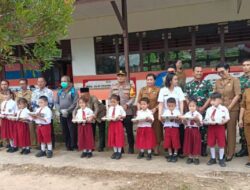 Kapolsek Menjalin Hadiri Launching Program Makan Bergizi Gratis