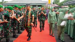 Pangdam XII/Tpr Kunjungi Kodim 1011/Klk