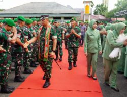 Pangdam XII/Tpr Kunjungi Kodim 1011/Klk