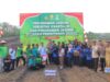 Polres Sintang Ikuti Zoom Nasional Dan Tanam Jagung Serentak Di Desa Gurung Kempadik
