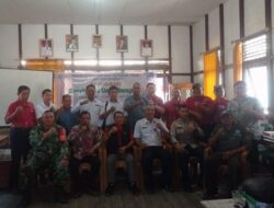 Kapolsubsektor Air Upas Hadiri Rapat Sosialisasi Kerukunan Umat Beragama 