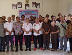 Polsek Meranti Hadiri Musyawarah Desa Tentang Penyusunan RKPDES Anggaran Tahun 2026