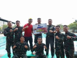 Lomba Renang Estafet Meriahkan HUT Kodam XII/Tpr