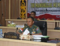 Kasdam XII/Tpr Ikuti Rakornis TMMD Ke-125 Tahun 2025