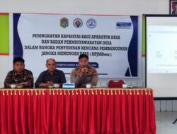 Kapolsek Nanga Mahap IPDA Andre Tegaskan Dukungan Polri Untuk Program Ketahanan Pangan