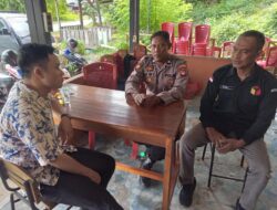 Cegah Gangguan Keamanan Petugas Patroli Dialogis Sambangi Warganya