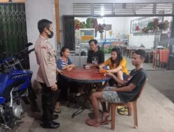 Wujudkan Rasa Aman Dan Kedekatan Dengan Masyarakat  Polsek Mempawah Hulu Tingkatkan Intensitas Melalui Patroli Malam.
