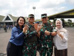 Pangdam XII/Tpr Lepas Keberangkatan Pangkogabwilhan 1 Letjen TNI Kunto Arief Wibowo