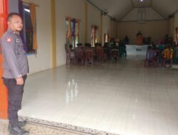 Polsek Meranti Lakukan Pengamanan Ibadah Hari Minggu Di Gereja