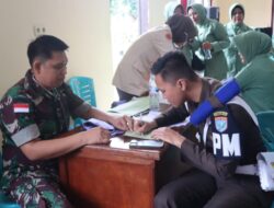 Kodim 1204/Sanggau Gelar Donor Darah Sambut HUT Kodam XII Tanjung Pura Ke 66