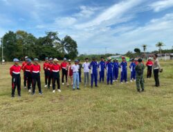 Persiapan HUT ke-80 RI Polsek Mempawah Hulu Latih Paskibra