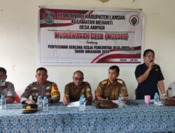 Polsek ikuti Musdes Penyusunan Rkpdes Desa Ampadi Tahun Anggaran 2026