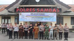 Polres Sambas Gelar Apel Pasukan Operasi Patuh Kapuas 2025