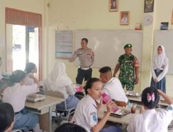 Polsek Mempawah Hulu Laksanakan Monitoring Program Makan Bergizi Gratis