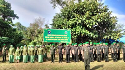 Jelang Peringatan HUT Kodam XII/Tpr Ke–67 Dandim 1209/Bky Pimpin Upacara Ziarah Di TMP