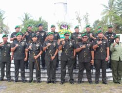 Peringati HUT Ke-67 Kodam XII/Tanjungpura Kodim 1202/Skw Gelar Ziarah