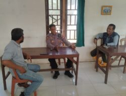 Antisipasi Pencurian Polisi Laksanakan Patroli Siang Temui Warga nya berikan himbauan