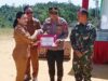 Polsek Menjalin Mengikuti Giat Deklarasi ODF (Open Defecation Free) Di Desa Tempoak Kecamatan Menjalin Kabupaten Landak