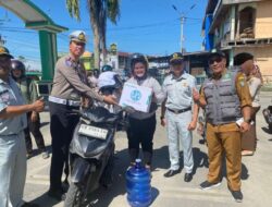 Hari Kedua Operasi Patuh Kapuas 2025 Polres Sintang Tindak Pengguna Knalpot Brong