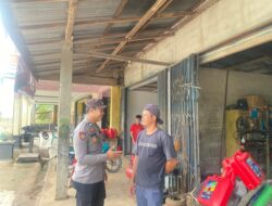 Jaga Kamtibmas Polsek Meranti Laksanakan Patroli Siang Hari