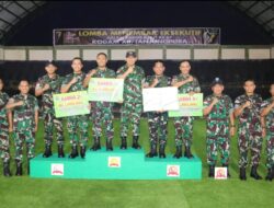 RAIH JUARA 4 LOMBA MENEMBAK PISTOL EKSEKUTIF, DANREM 121/ABW BRIGJEN TNI PURNOMOSIDI, S.I.P., M.A.P., M.HAN., DAPAT MENINGKATKAN KEBERSAMAAN DI HARI JADI SATUAN KODAM XII/TPR