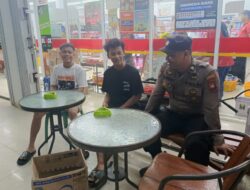 Temui Warganya Polisi Berikan Himbauan Kamtibmas