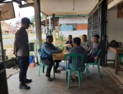 Dekatkan Diri ke Masyarakat, Polsek Mandor Gencarkan Patroli Dialogis Siang Hari