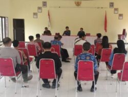 Kanit  Polsek Meranti Hadiri Kegiatan Rapat Kerja Panitia Upacara HUT RI Ke- 80