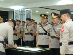 Kapolres Sintang Resmi Berganti AKBP Sanny Handityo Gantikan AKBP I Nyoman Budi Artawan