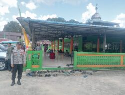 Polsek Mempawah Hulu Laksanakan Pengamanan Shalat Jumat