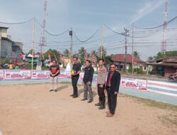 Polsek Mempawah Hulu hadiri Pembukaan Turnamen Bola Volly Open Cup 2025